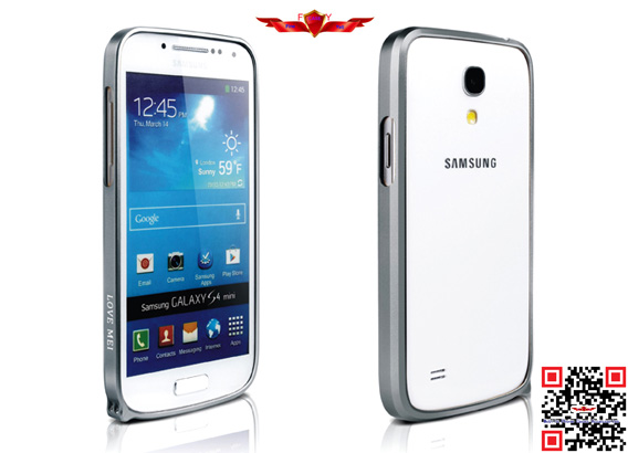 Fashion Design Ultra Thin 0.7MM Aluminum Bumper For Samsung Galaxy S4 Mini Multi Color