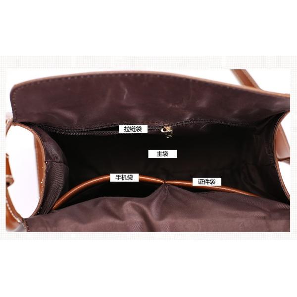 2016 new casual women's singles shoulder bag Messenger bag retro fashion retro pu waterproof