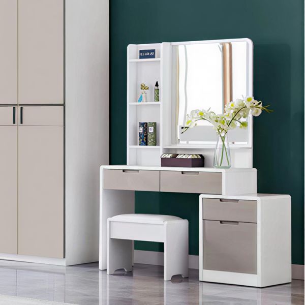 Wooden Bedroom Set King Size Storage Minimalist Cozy High Quality Modern Luxury Furniture Bedroom