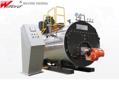 Horizontal Type Fire Tube 1.0MPa 2T/H Gas Fired Steam Boiler For Food Processing