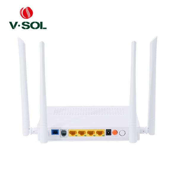 Faixa dupla WiFi 5 do gigabit GPON ONU 4GE 2POTS 1USB de HG3221D