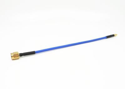 homem dos conjuntos de cabo RPSMA de 50ohm RF MMCX ao conector macho com o 2# Semirrígido/Semi-flexibleCable