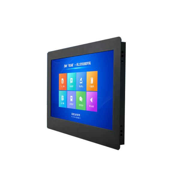 Moniteur LCD industriel à écran ouvert de 21,5 pouces Full HD, montage mural ou encastré, avec écran tactile capacitif ou résistif