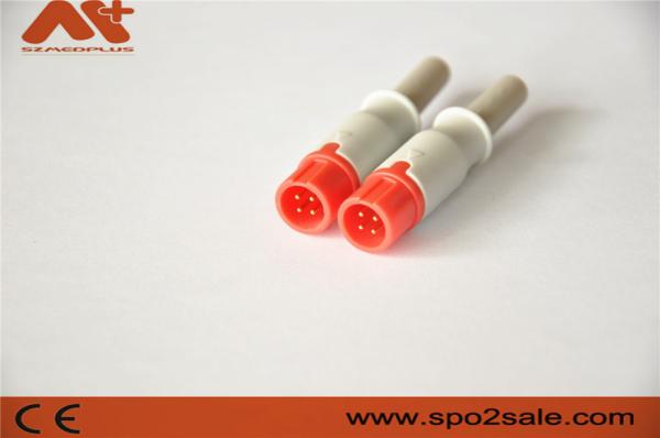 IBP connector accessory compatible for Biolight IBP adapter cable with 4pin red color