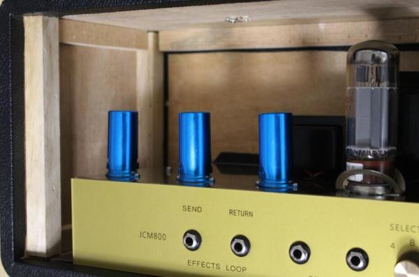 Custom Grand Style JCM800 Hand Wired All Tube Guitar Amplifier Head in Black Tolex with Ruby Tubes 50W
