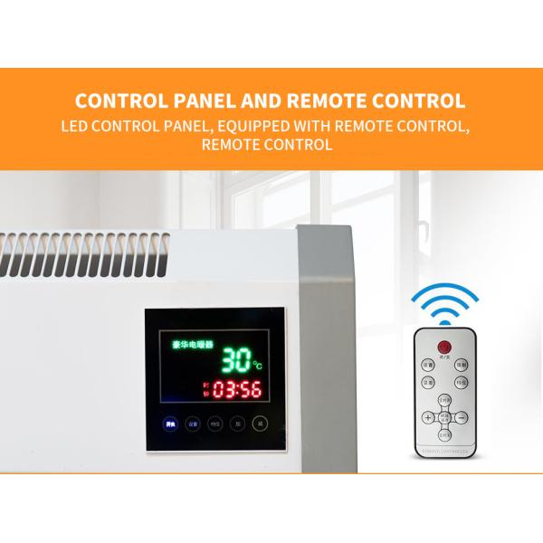 Lightweight Electric Baseboard Heater for Domestic House Freestanding and Space Saving