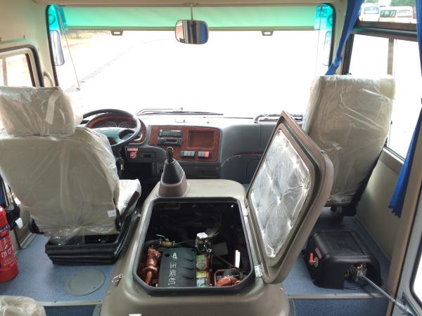 Transportation City Passenger Mini Bus Luxury Star Minibus Cummins ISF3.8S engine