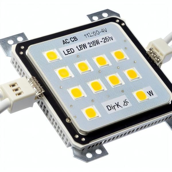 AC COB LED MODULE 18W 210-240V 50Hz sans fonction de gradation du pilote