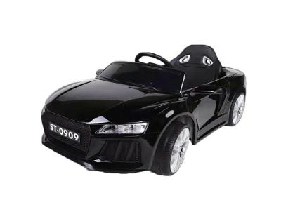 Black Color Kids Electric Ride On Toys , Kids Ride On Remote Control Car 3-4km/H