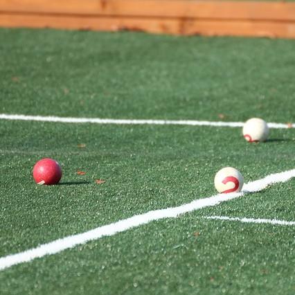Monofil Artificial Golf Grass / Gateball Basketball Golf Synthetic Grass Good Elasticity