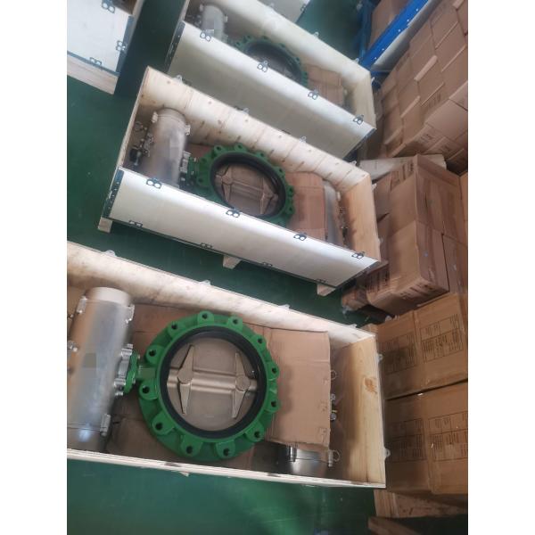 SS316 сработало воздух плиты Brz квасцов клапан-бабочки эксплуатируемый для морского снаряжения