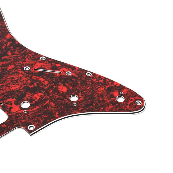 3Ply SSH Electric Guitar Pickguard Scratch Plate And Back Plate Set For American ST Style Electric Guitar