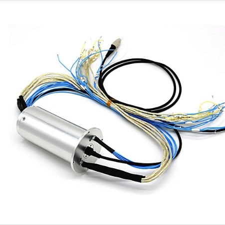 50 Loop Mini Slip Ring 200 Megaohm Resistance Compact Rotary Electrical Connector