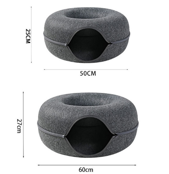 Дома Eco крытого кондо кровати пещеры кота тоннеля дружелюбные