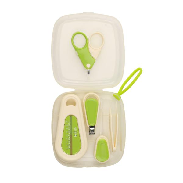 Customized Logo Multi-functional Portable Durable Baby Nail Clippers Kit Baby Grooming Set for Baby Boy Girl