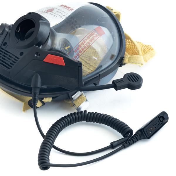Comfortable 3L SCBA Full Face Mask With Digital Display Pressure Gauge