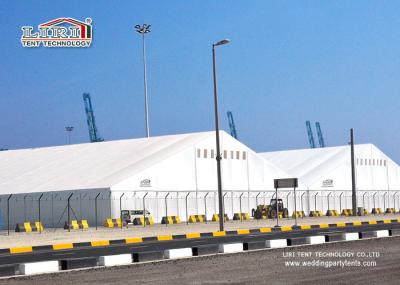 Barracas 2000 exteriores da exposição do quadro de alumínio da capacidade 25m x 80m com PVC resistente do vento