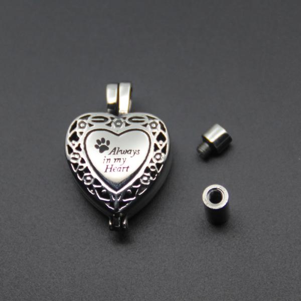 Jewelry Type Stylish Cremation Necklace Keepsake Pendant for Men/Women Funeral