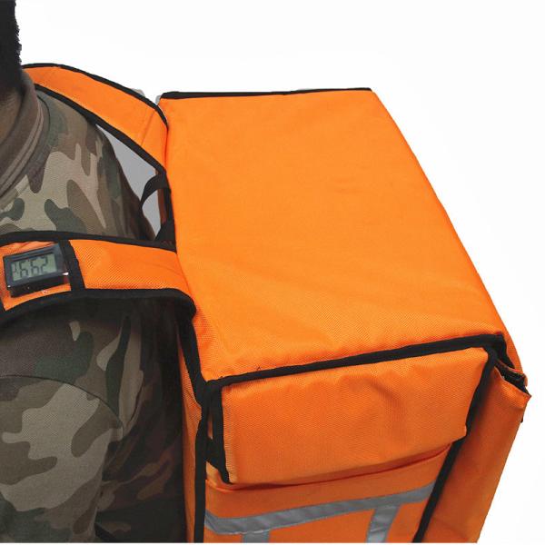 Insulated Oxford cloth Electric Heating Lunch Box For Pizza Delivery