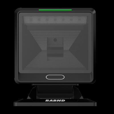 1D 2D QR Automatic Omnidirectional Desktop  Hands-Free USB Wired Barcode Scanner for Retail Store Pos Warehouse Supermarket