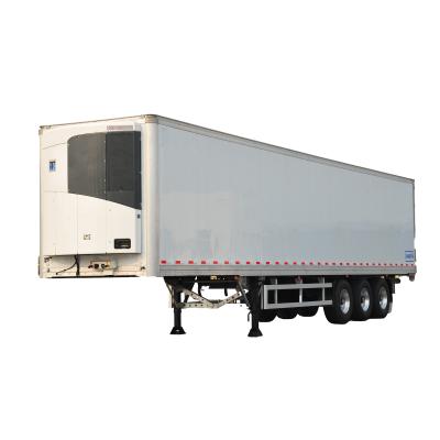 12 Wheels 6 Axles Reefer Dry Van Trailer 40T Max Payload Refrigerated Trailer Truck