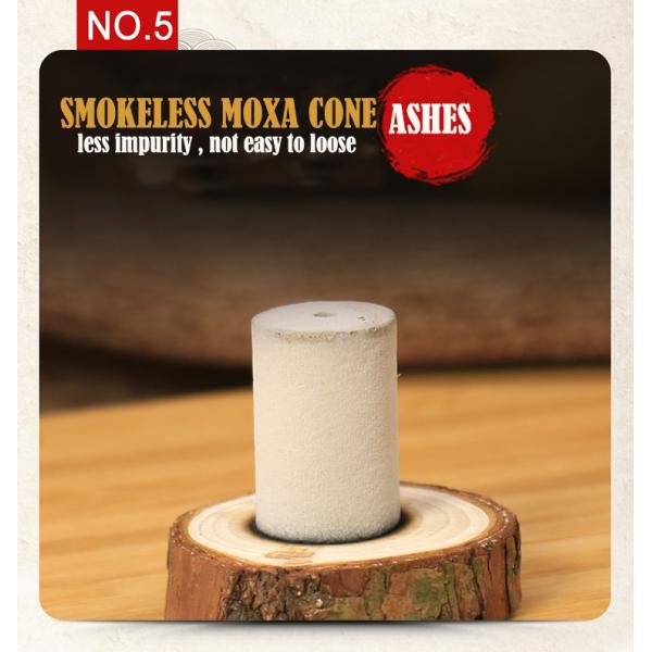 Smokeless Moxa Cone for Moxibustion Therapy Class II Instrument 54 Pieces per Box