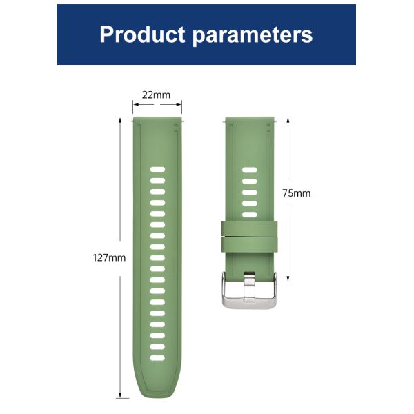 Vibrant And Energetic Style Soft Fluoroelastomer Strap - Customizable Logo Available