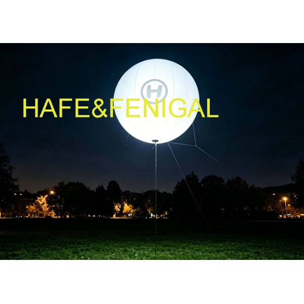 Moon EN Series Inflatable Spherical Lighting with Customizable Color Covers DMX Control and 200W-2000W LED for Events