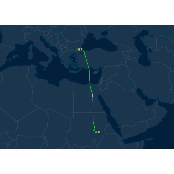 China Main Hubs International Cargo Delivery Service To KRT Airport