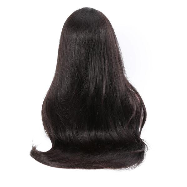 Linha fina natural peruca da parte dianteira do laço do cabelo humano de 100 por cento com cabelo do bebê nenhum emaranhado