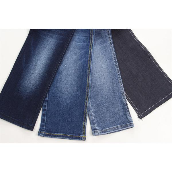 Wholesale  10.9 Oz  Warp Slub  High Stretch Woven  Denim Fabric  For Jeans