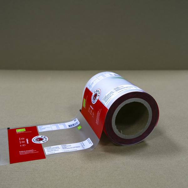 Recyclable And Compostable Frosted Film With Customizable Printing And Transparent Surface For Food Packaging.