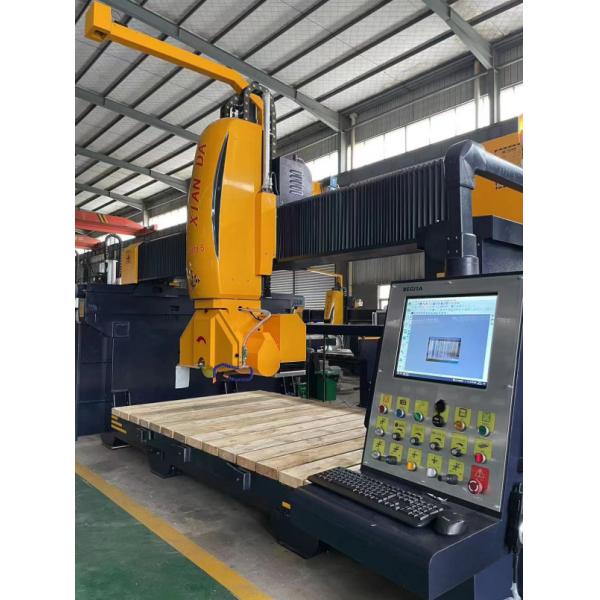 5 Axis Bridge Cutting Machine With Precision Accuracy And Speed For Cutting And Milling Function