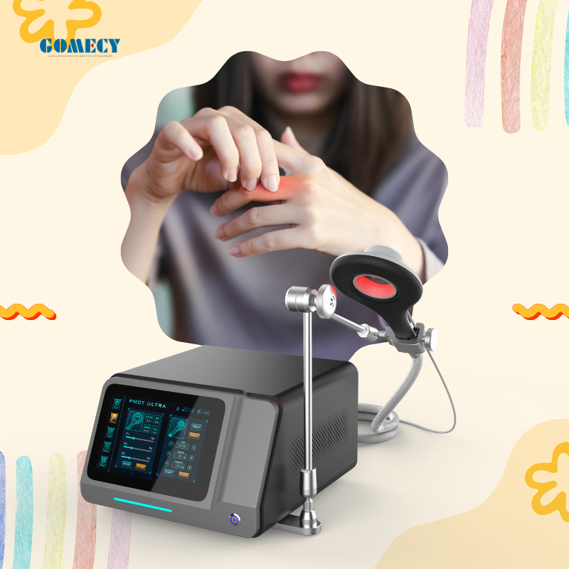 Powerful Magnetic Wave Therapy System for Muscle Spasm Reduction, Wound Healing Assistance and Nerve Support