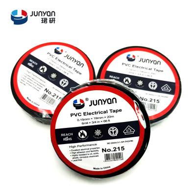 215 Flame Retardant PVC Electrical Tape 0.15mm Thickness High Performance