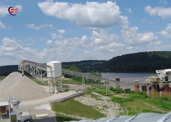 Customized Cement Plant V Type Belt Conveyor Equipment System