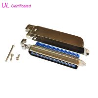 90 type Centronics du connecteur IDC de prise masculine de Pin d'Amphenol 64 de degré