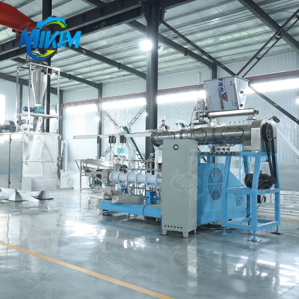 hot selling Pet Food Processing Machine Wet Type Twin Single Screw Dog Food Feed Extruder