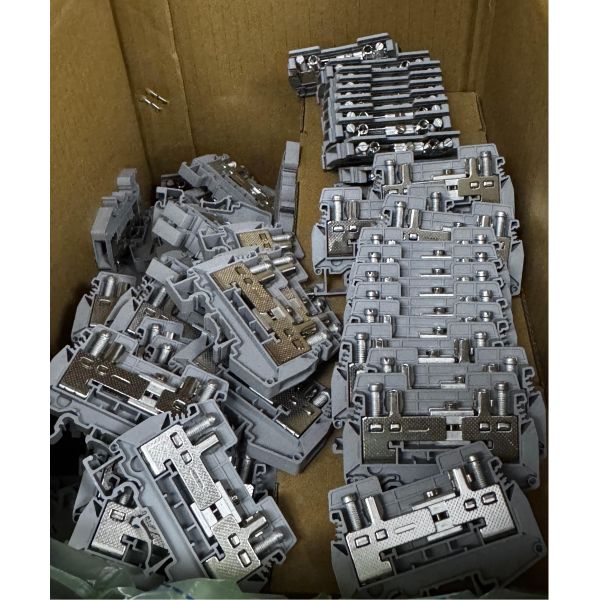 Phoenix Contact ASB 2-RTK/S Bridge Bar for Din Rail Terminal with 8.2 mm Pitch and 2 Positions in Silver