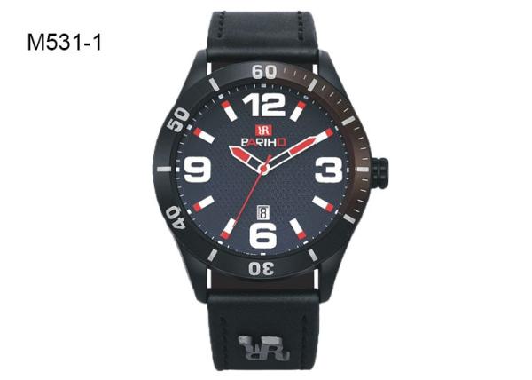 Cool Leisure Mens Quartz Watch Hardlex Glass Quartz Analog Wrist Watch