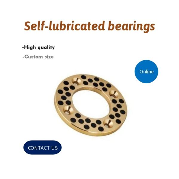 Gasket Cast Bronze Graphite Plugged Bronze Bushings | Oilless Bearings