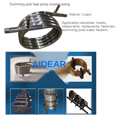 Теплообменный аппарат кондиционера катушки трубки, применение для промышленного предприятия