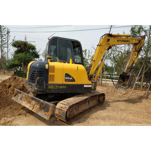 5.5 Ton Hyundai R55-7 Excavator 0.18m3 Second Hand Diggers