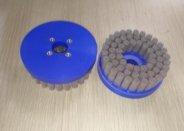 Disc Abrasive Polishing CNC Deburring Brushes With Aluminum Oxide Bristle