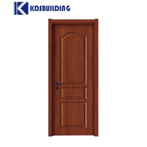 Casa de madeira porta única Casa Hotel Interior à prova de balas Porta da frente