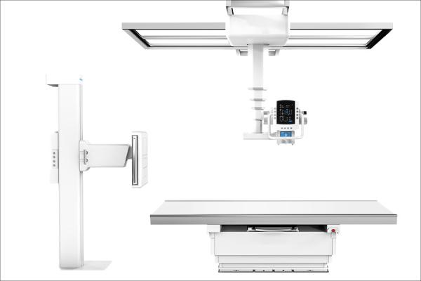 Ceiling Mounted Digit Radiography X Ray Machine Digital Photographic Medical Ceiling Suspended DR