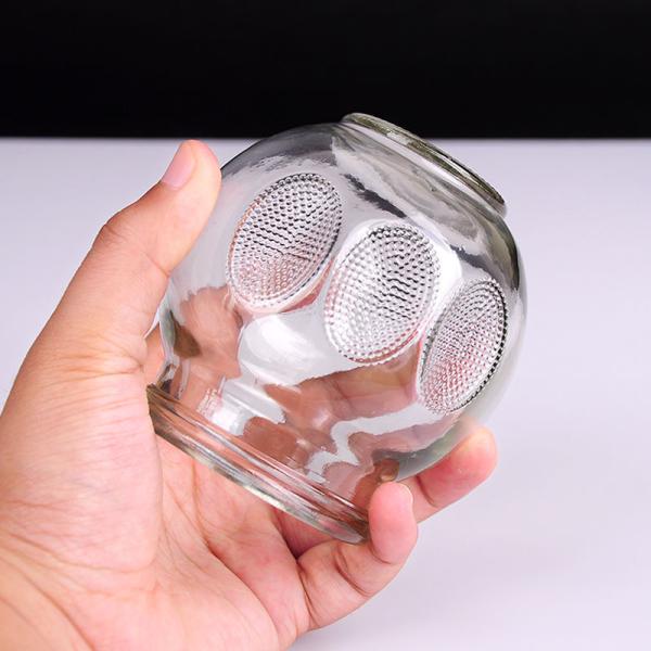 присоски массажа 12пкс, набор терапии ОЭМ огня стеклянный придавая форму чашки