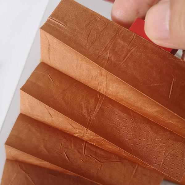 Fábrica de cortinas plissadas de baixa manutenção e fácil manutenção para decoração moderna de janelas francesas