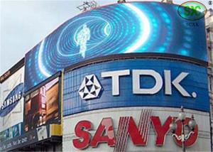 曲げられた防水 IP67 屋外広告は空港/体育館/市場のための表示を導きました