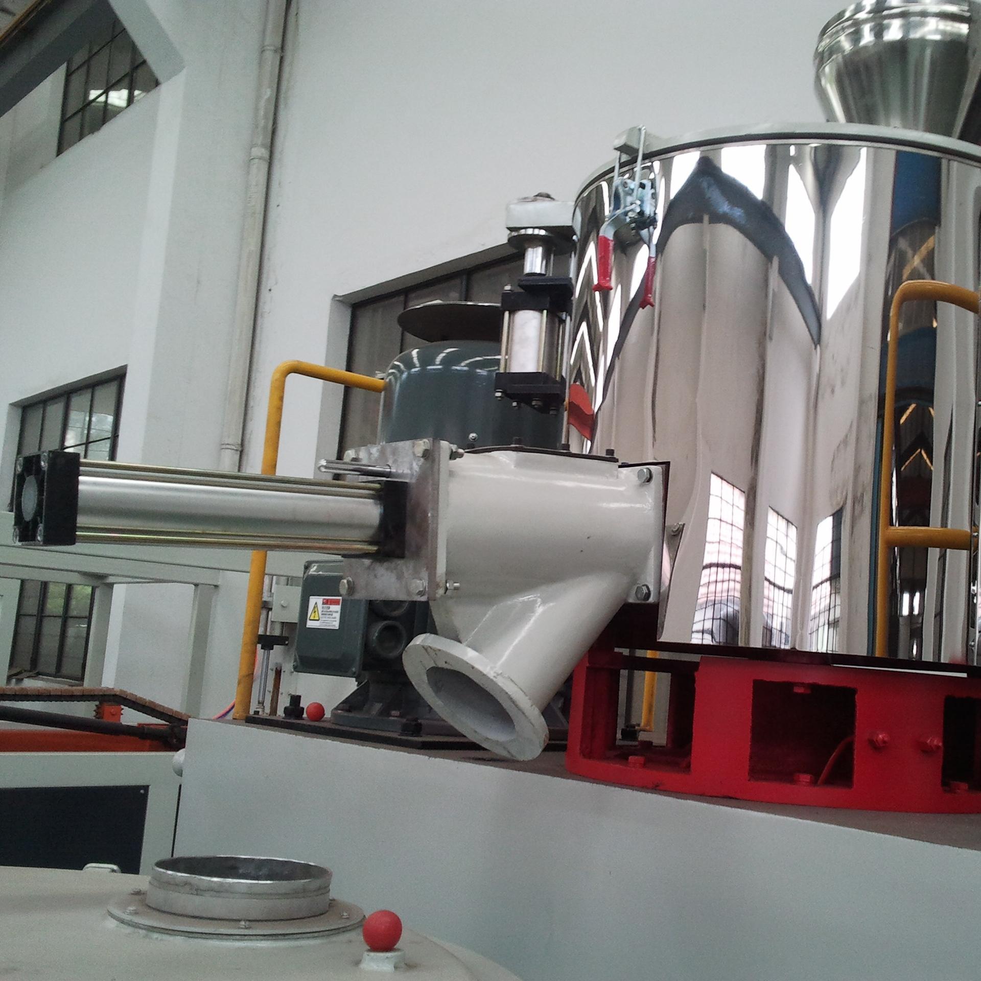 Industrial High Speed PVC Mixer Machine SRL-Z500/1000 For Plastic Compound Preparation